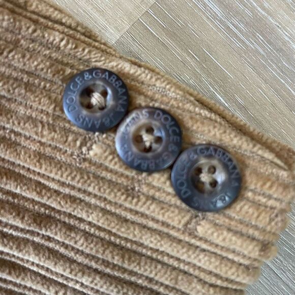 VTG J&ANS Dolce & Gabbana Ittierre 100% Acetate Men’s 36R Sports Jacket Brown - Picture 8 of 11